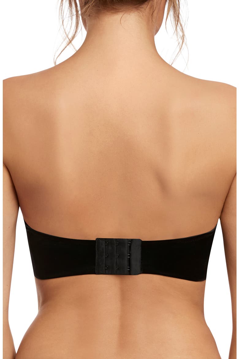 Aura Convertible Strapless Underwire Bra, Alternate, color, BLACK