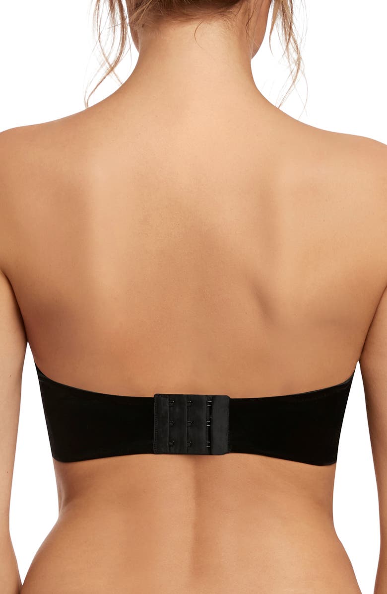 Fantasie Aura Convertible Strapless Underwire Bra, Alternate, color, Black