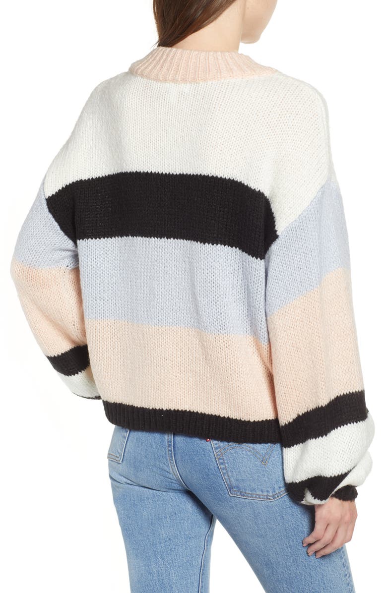 BP. Stripe Sweater, Alternate, color,