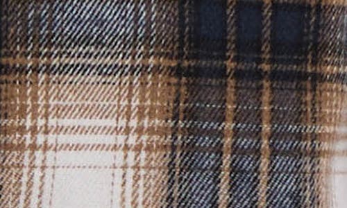 Hunter Heavyweight Flannel Plaid Long Sleeve Cotton Button-up Shirt In Black