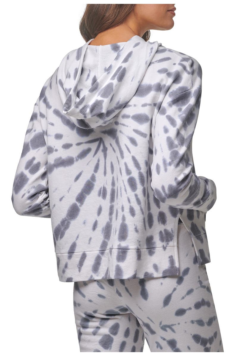 Marc New York Performance Tie Dye Drawstring Boxy Hoodie, Alternate, color,