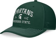 TOP OF THE WORLD Men's Top of the World Green Michigan State Spartans Carson Trucker Adjustable Hat