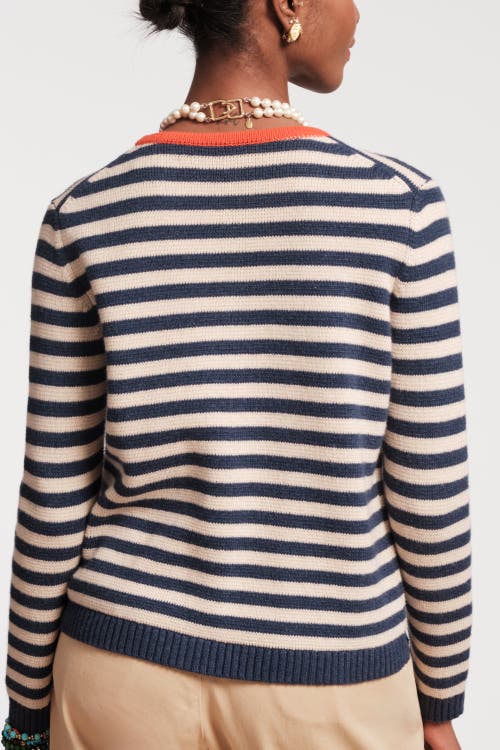 FRANCES VALENTINE FRANCES VALENTINE PIERRE STRIPE SWEATER