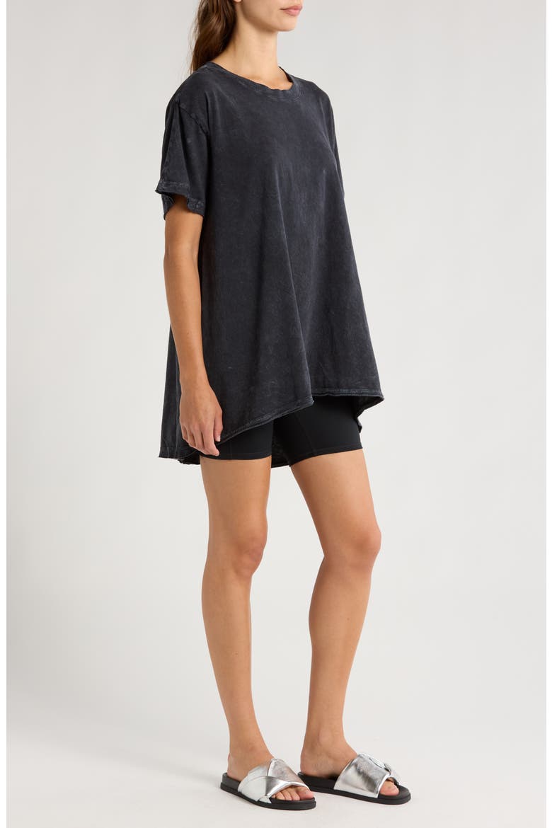 FP Movement Leg Day Raw Edge T-Shirt, Alternate, color, WASHED BLACK