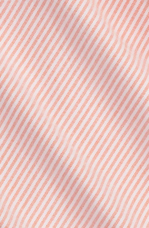 Polo Ralph Lauren Stripe Classic Fit Oxford Button-down Shirt In Pink