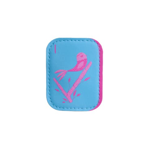 Mahjong Vegan Leather Hair Clips