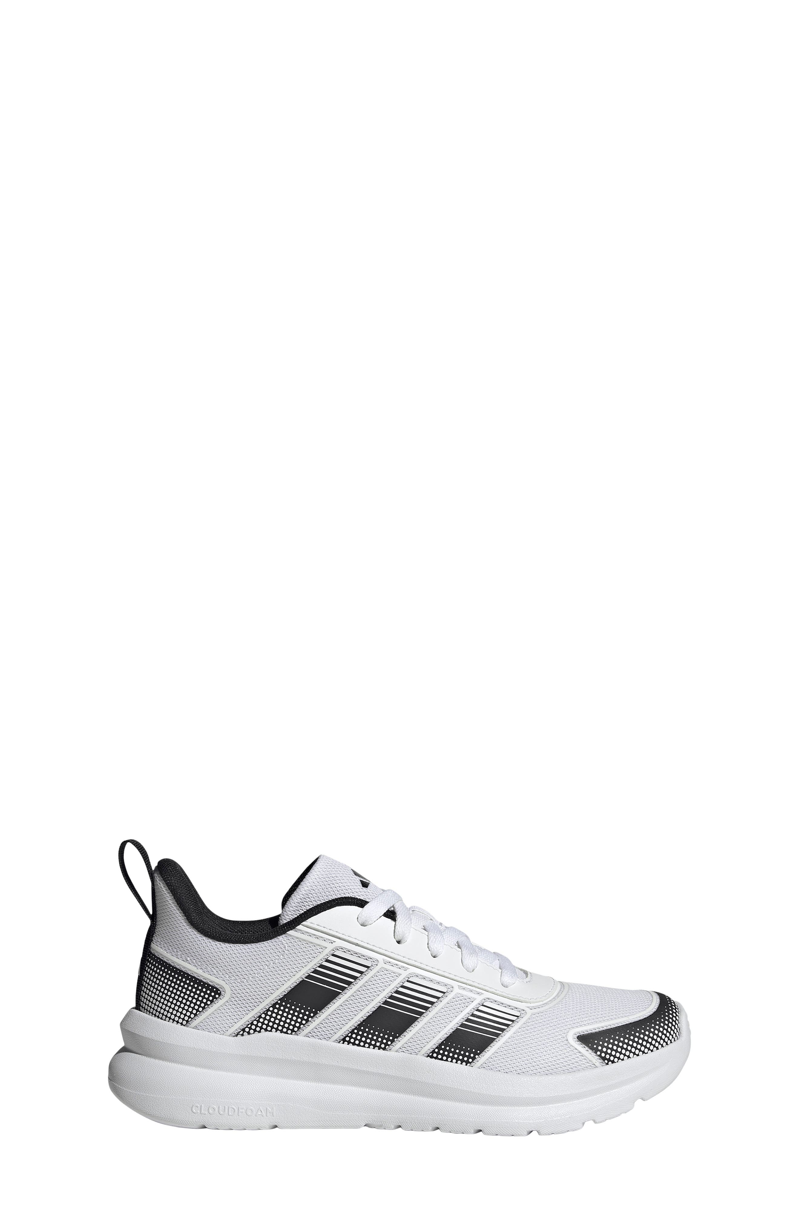 adidas Kids' Tensaur Run 4.0 Sneaker, Alternate, color, White/ Black/ White