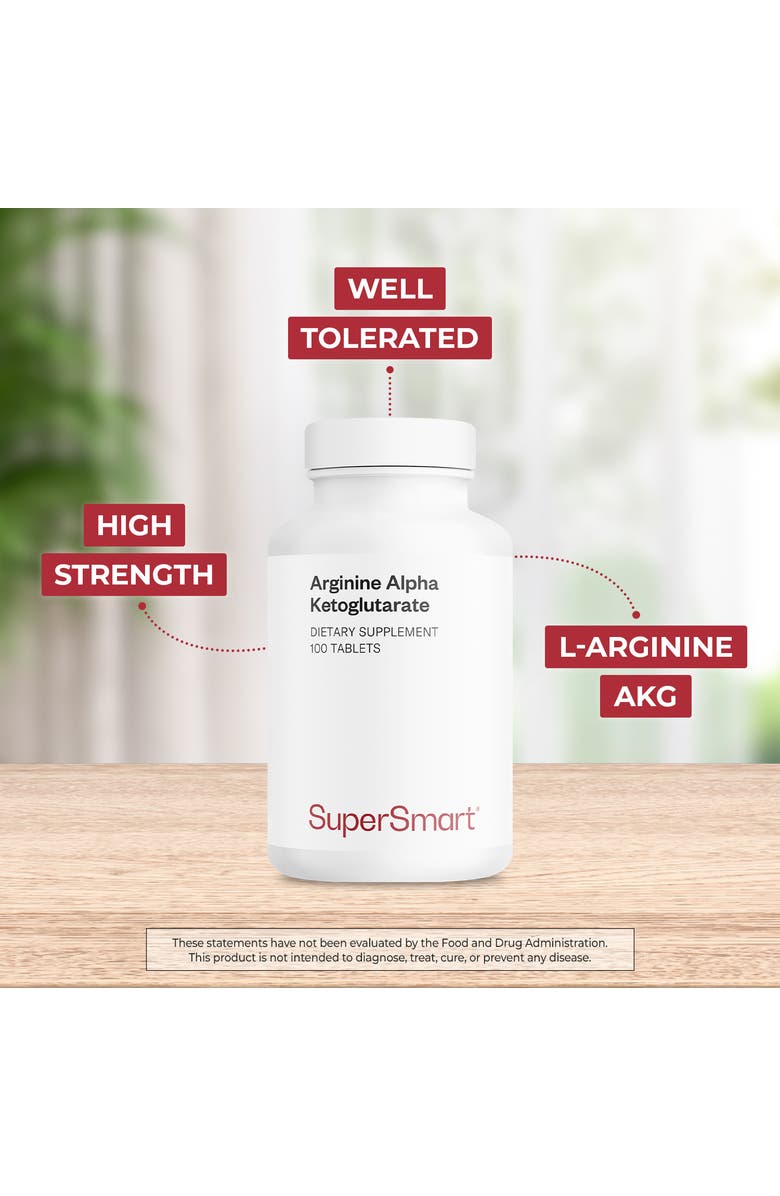 SuperSmart Arginine Alpha Ketoglutarate, Alternate, color, NO COLOR