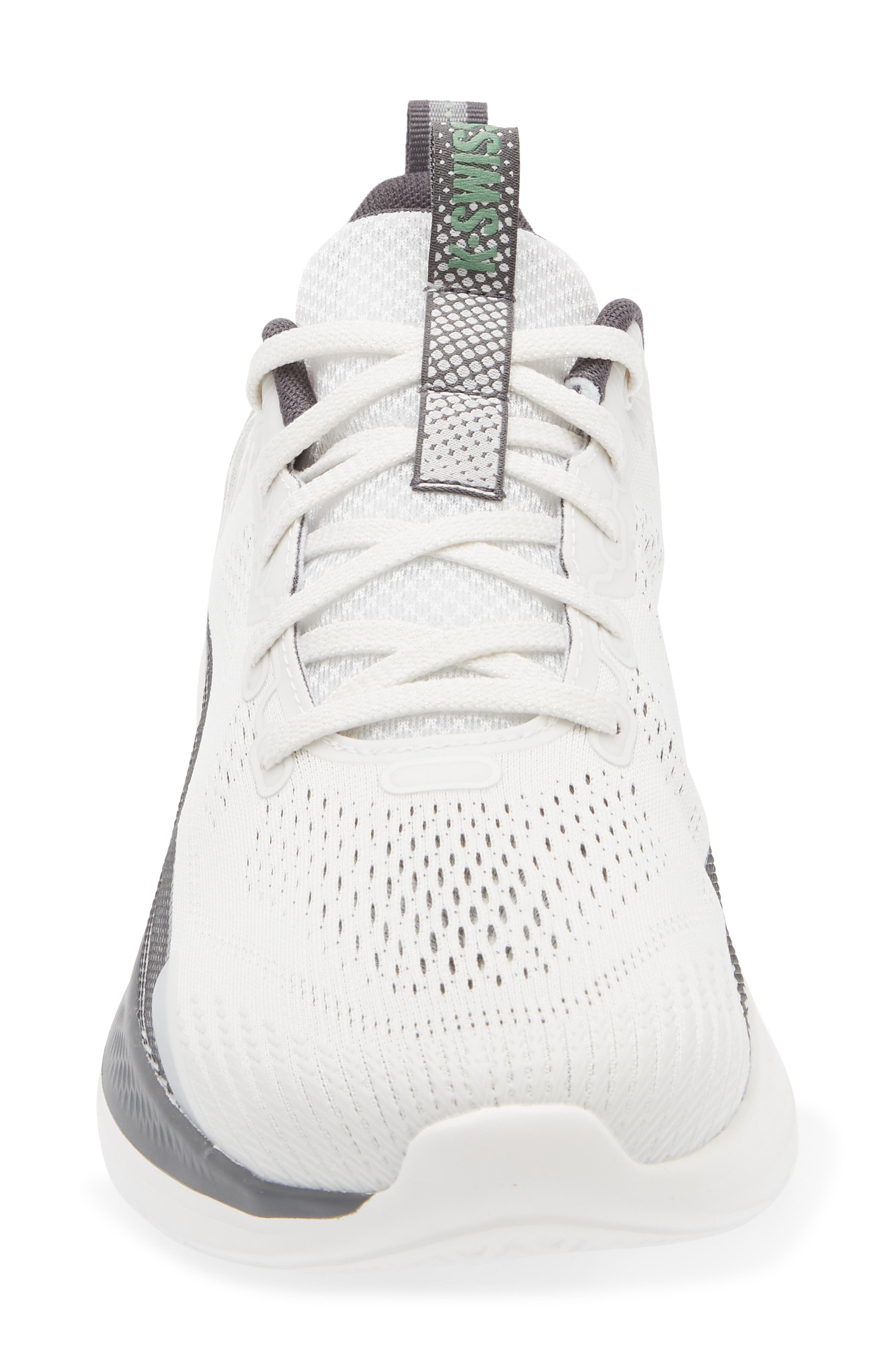 Proto Trainer Sneaker, Alternate, color, BLANC/ ASPHALT/ WATERCRESS