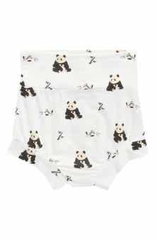 Kyte BABY Zen Panda Print Bummies Short