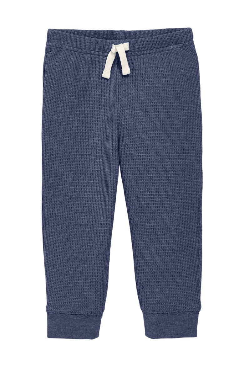 Baby Heathered Waffle Pant, Main, color, Heather Navy