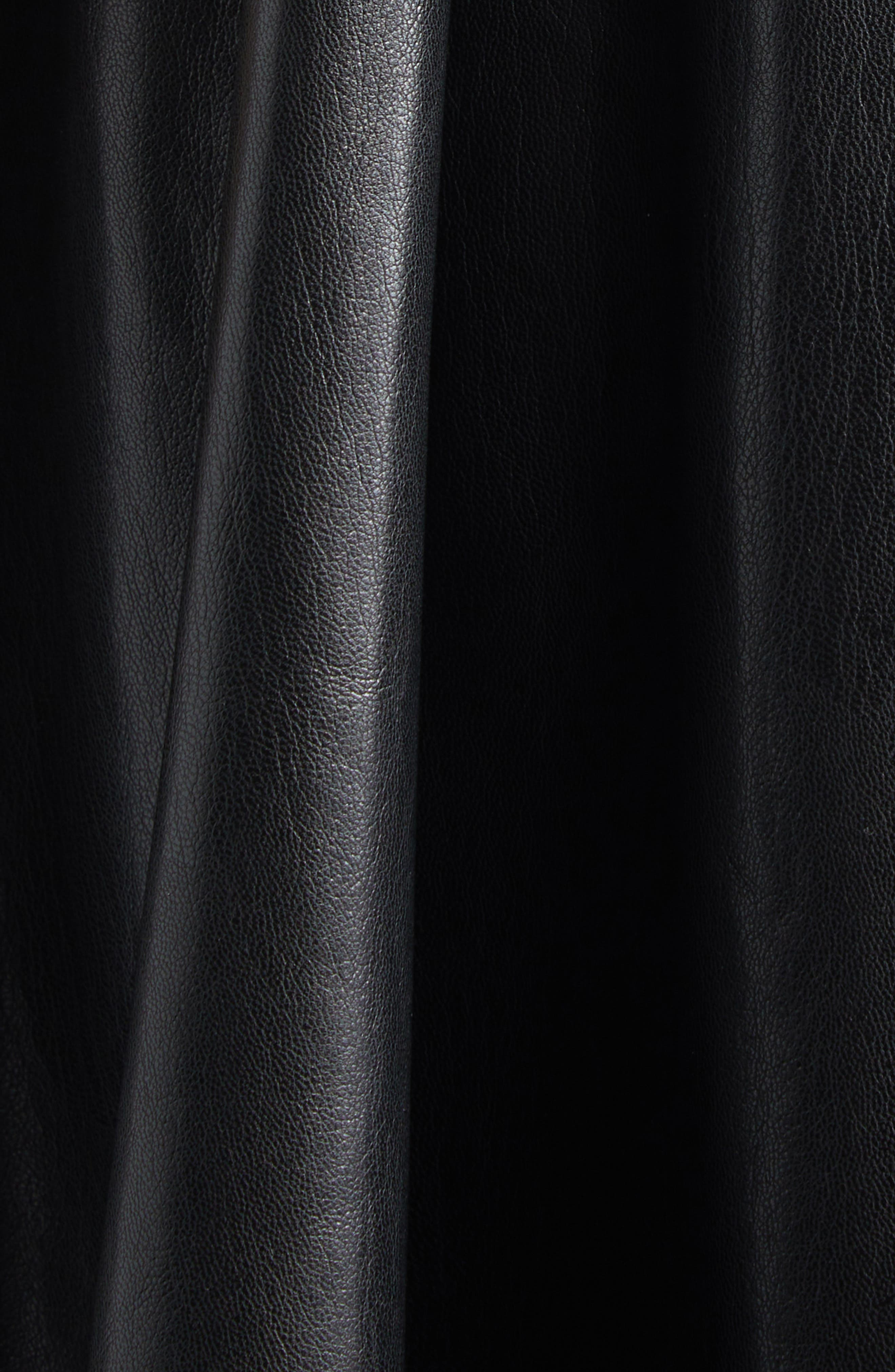 Emmy Faux Leather Sleeveless Dress