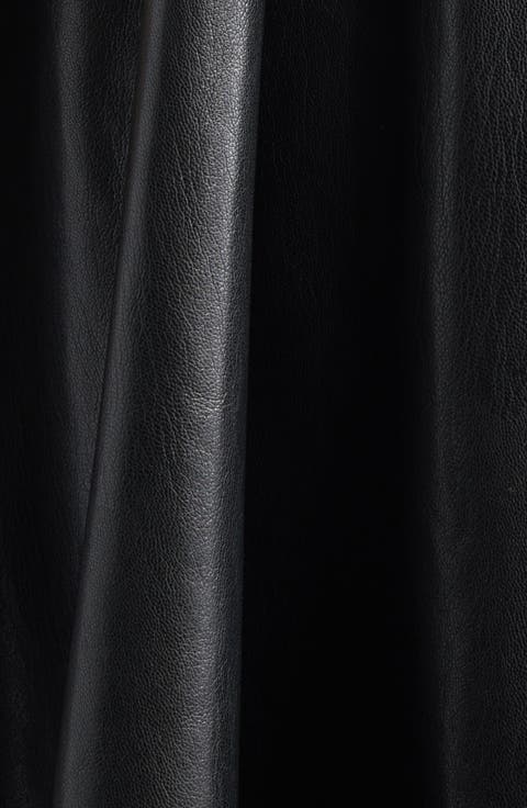 Emmy Faux Leather Sleeveless Dress