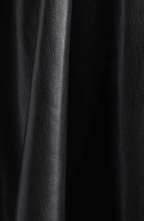 Emmy Faux Leather Sleeveless Dress