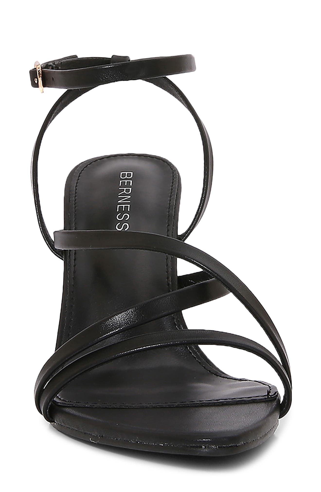BERNESS Strappy Stiletto Sandal, Alternate, color, Black