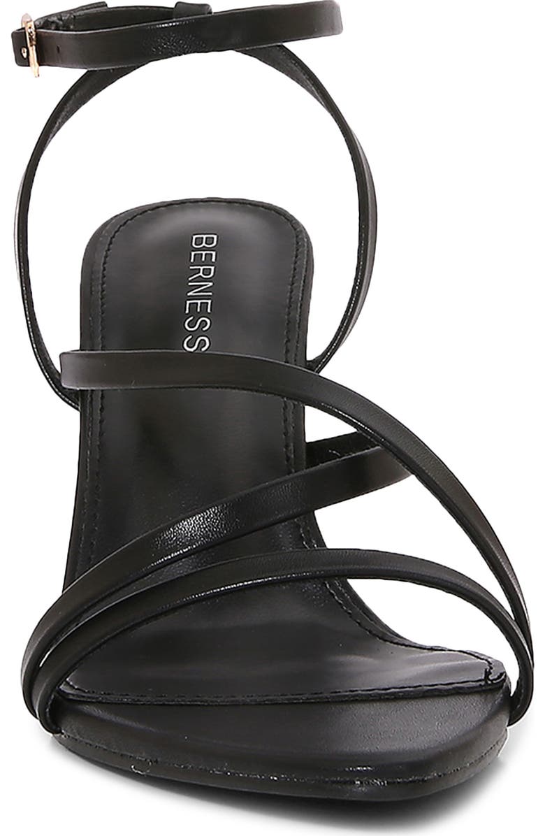 BERNESS Strappy Stiletto Sandal, Alternate, color, Black