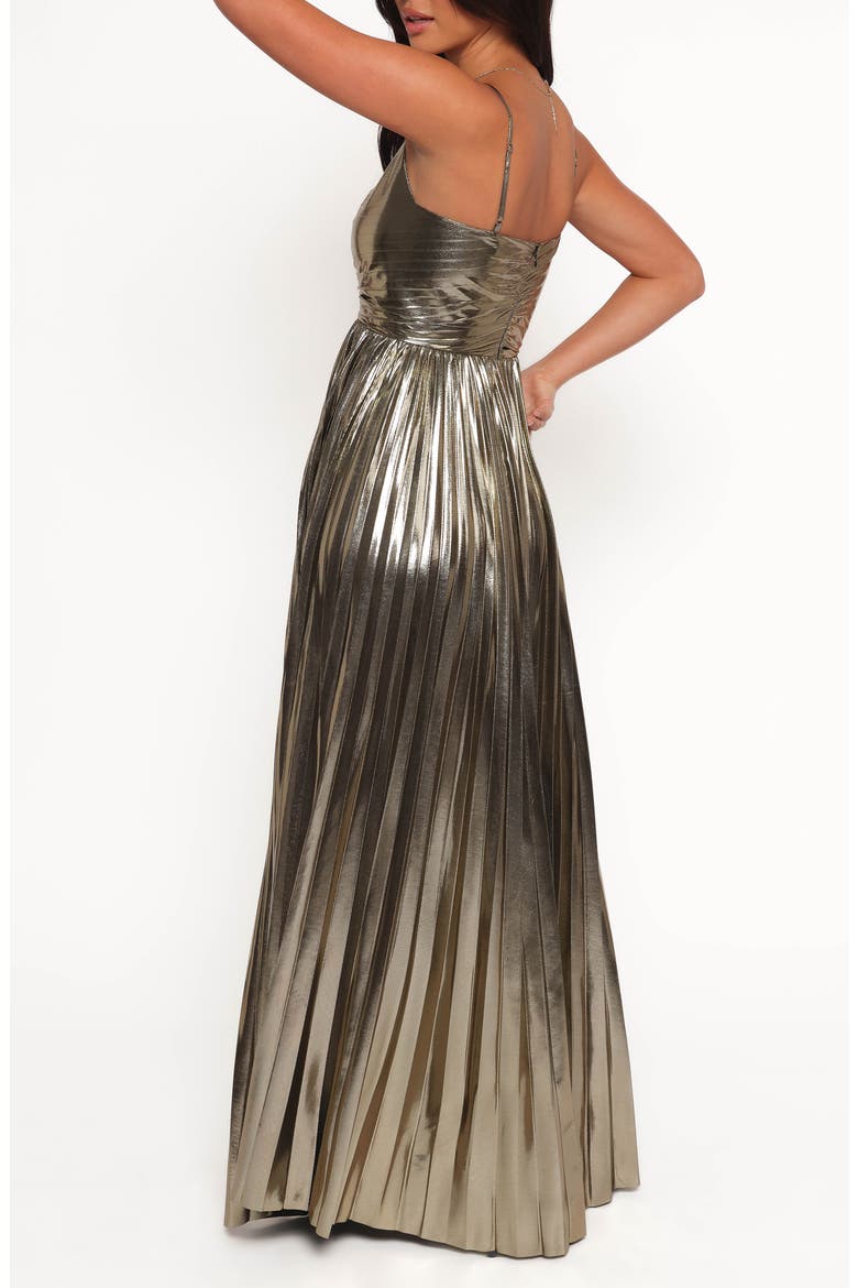 naira pleated maxi dress Petal and Pup Women's Naira Pleated Maxi Dress