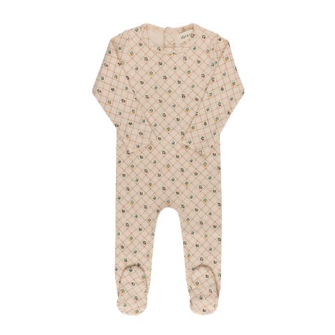 Floral Grid Collection - Footie