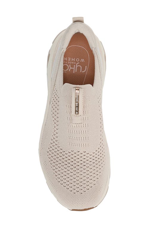 Ryka Women's Devotion Max Slip On Walking Sneakers In Tapioca Beige