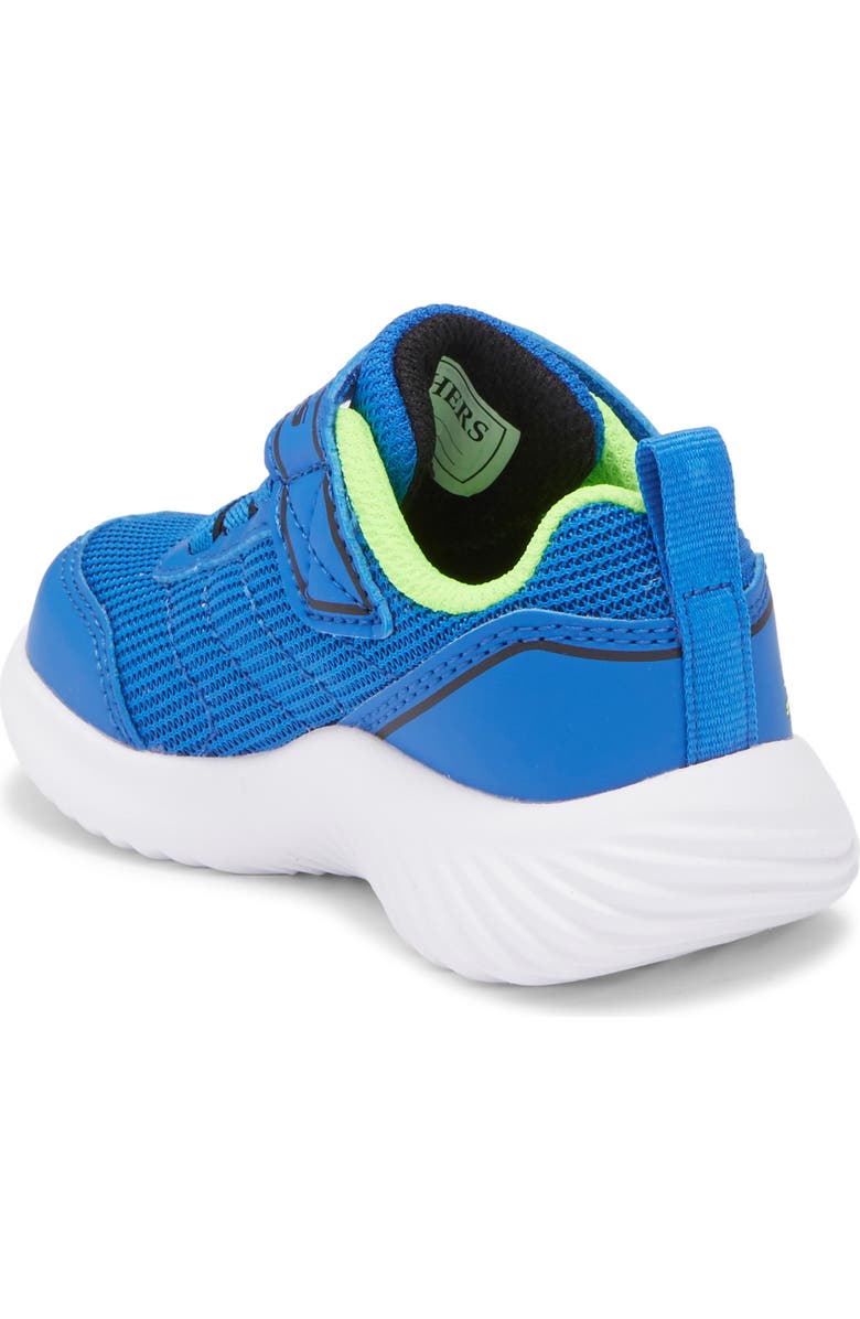 SKECHERS Kids' Bounder Sneaker, Alternate, color, Blue/Lime