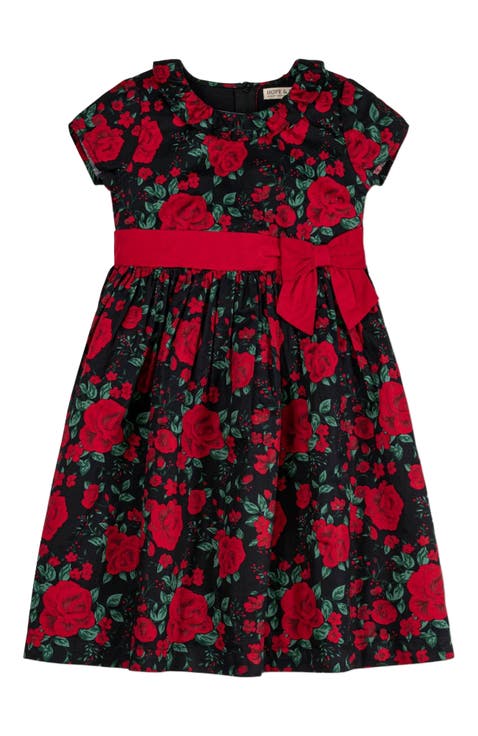 Baby Girls' Ruffle Collar Party Dress, Infant