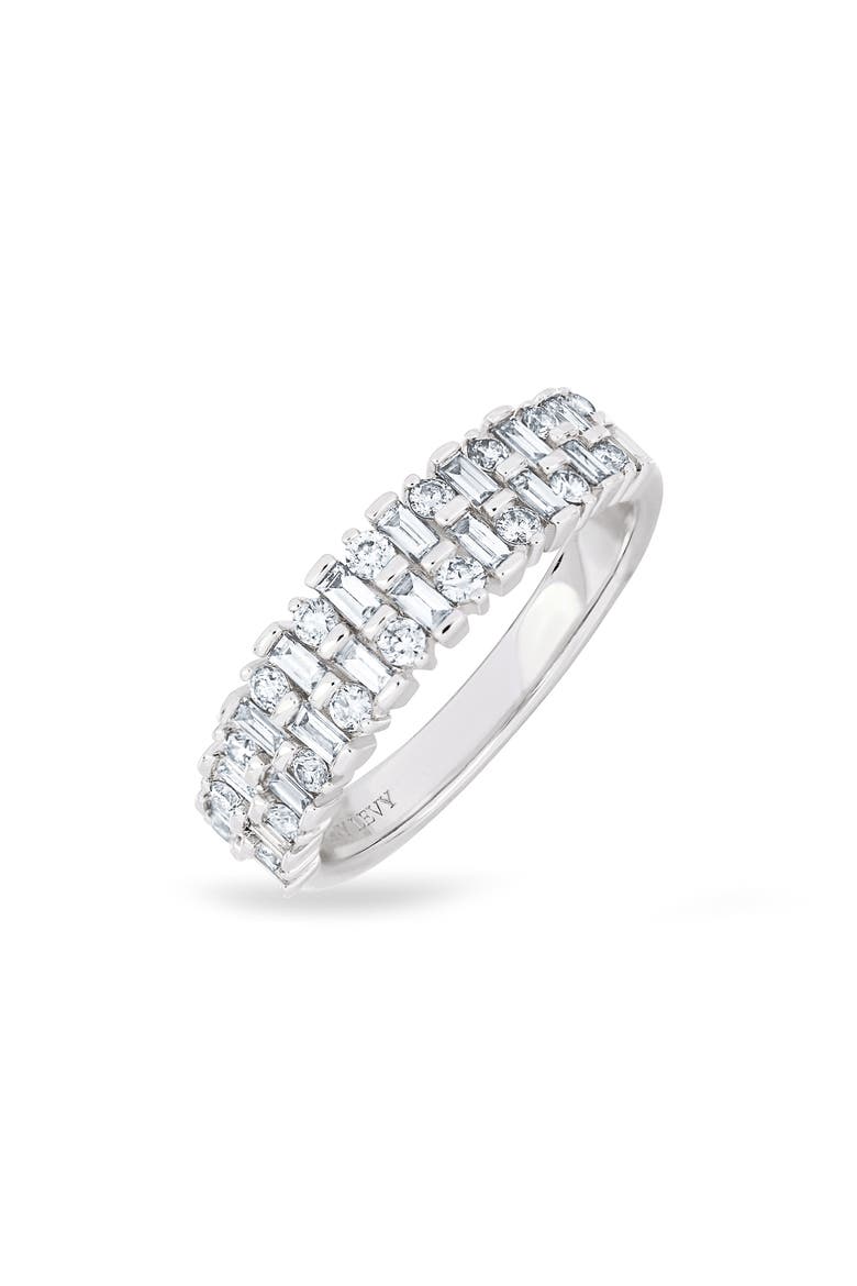 Gatsby 18k Gold Diamond Statement Ring, Main, color, 18KW