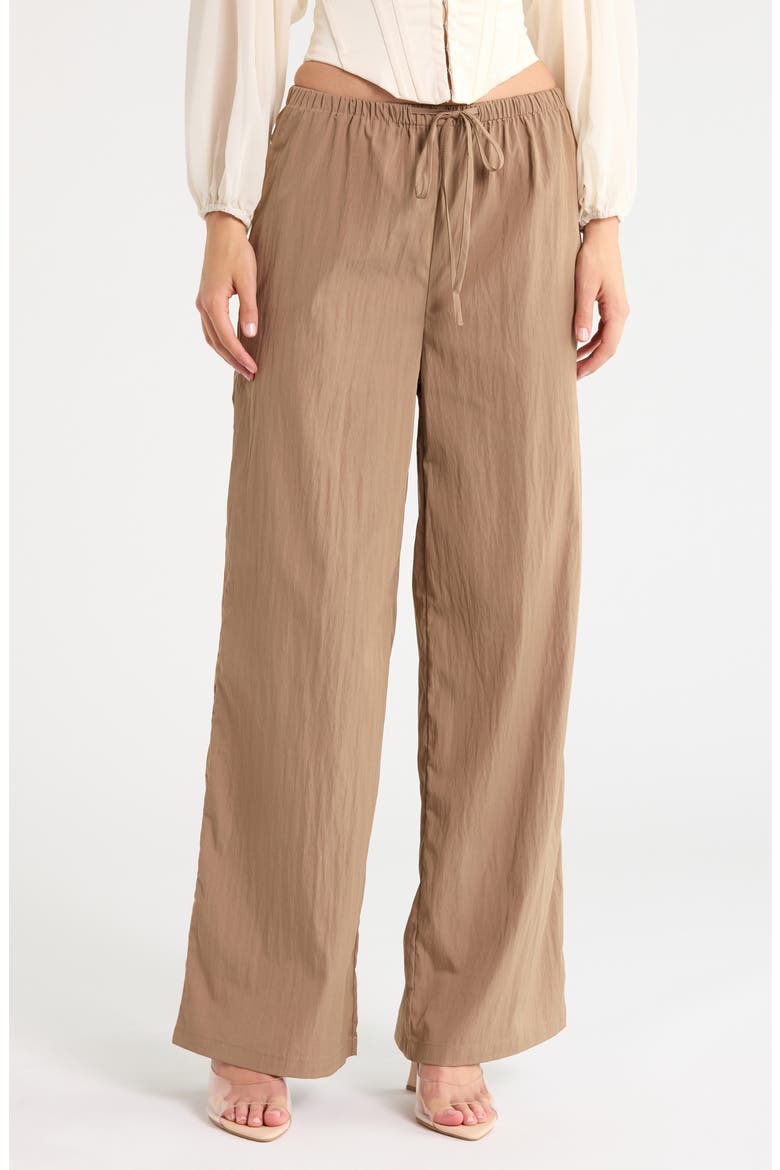 Romonda Drawstring Pants, Main, color, BEIGE