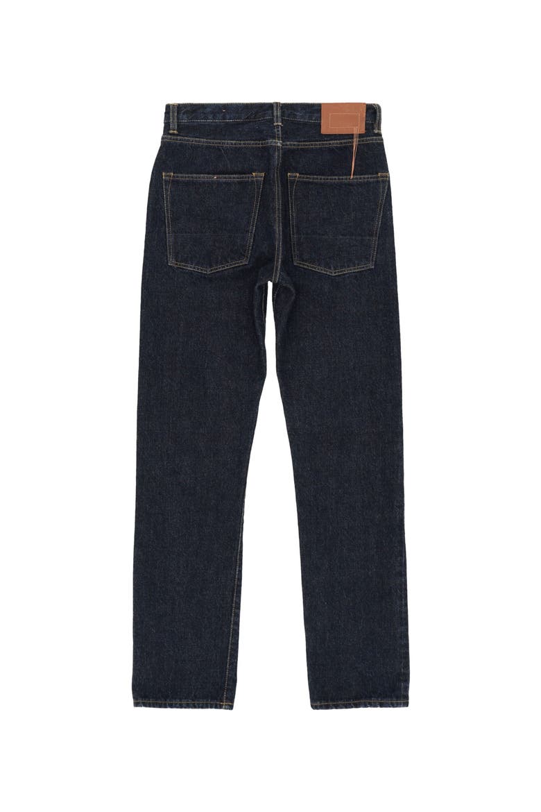 W965 John Japan Selvedge 5 Pocket Regular Fit Denim Pants, Alternate, color, Indigo Rinse