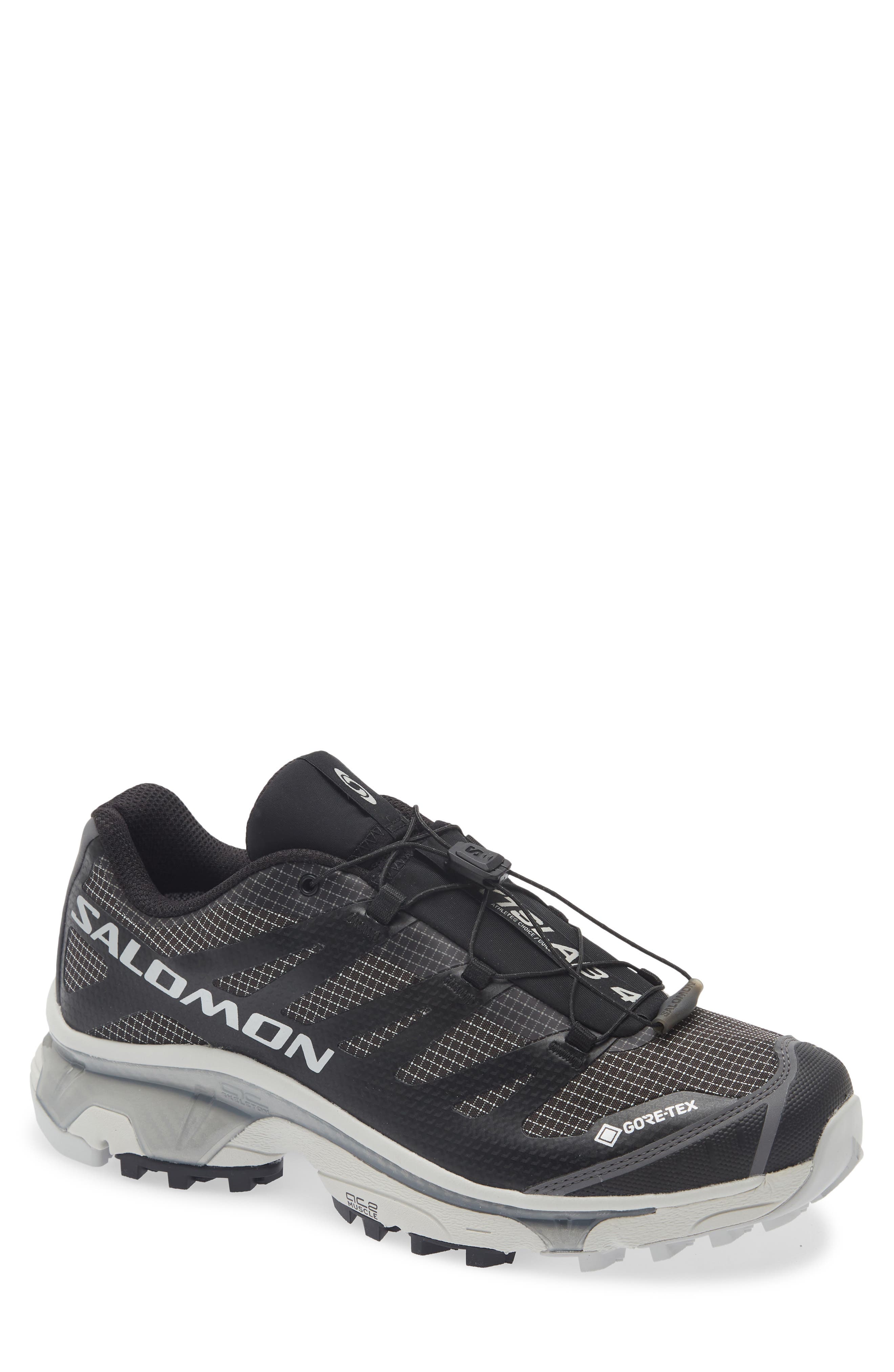 Salomon XT-4 OG GTX Gore-Tex<sup>®</sup> Waterproof Sneaker, Main, color, Black/ Black/ Lunar Rock