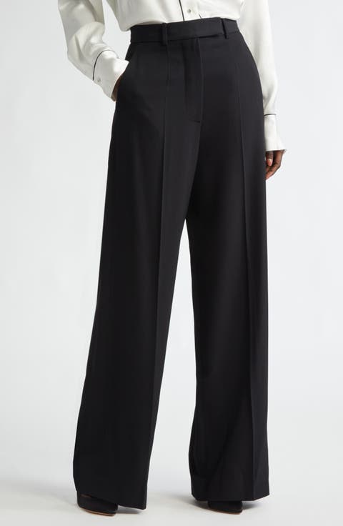 Tailored Wide Leg Trousers