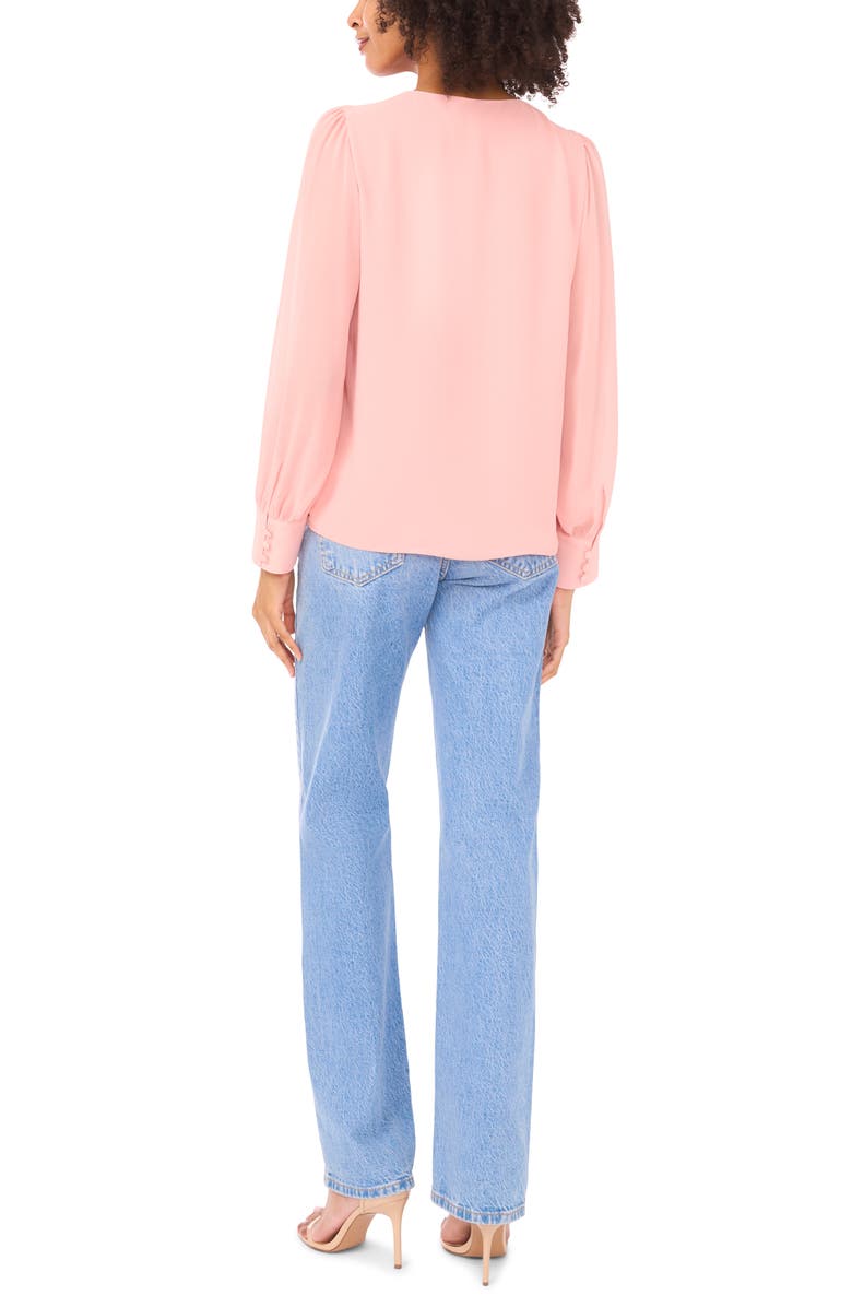 Vince Camuto Pleated Top, Alternate, color, Sepia Rose