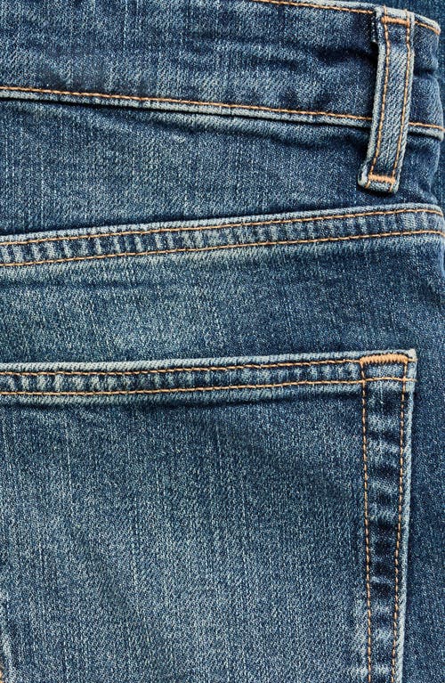 Mango Claudia Crop Slim Fit Jeans In Blue