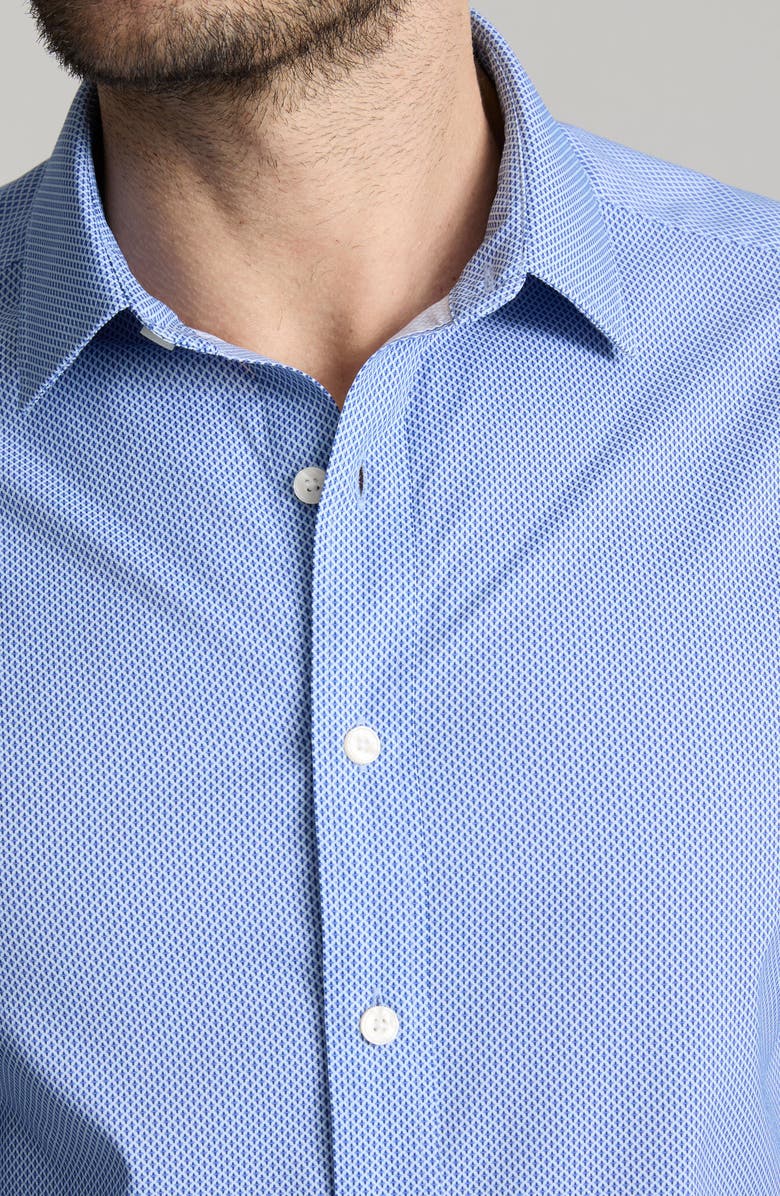 UNTUCKit Marlowe Performance Button-Up Shirt, Alternate, color, Blue