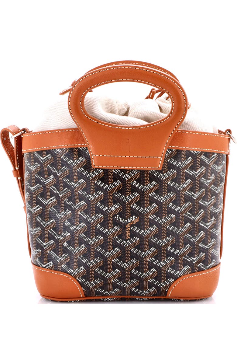 Pre-Owned Goyard Beluga Bag Coated Canvas Mini, Main, color, Brown