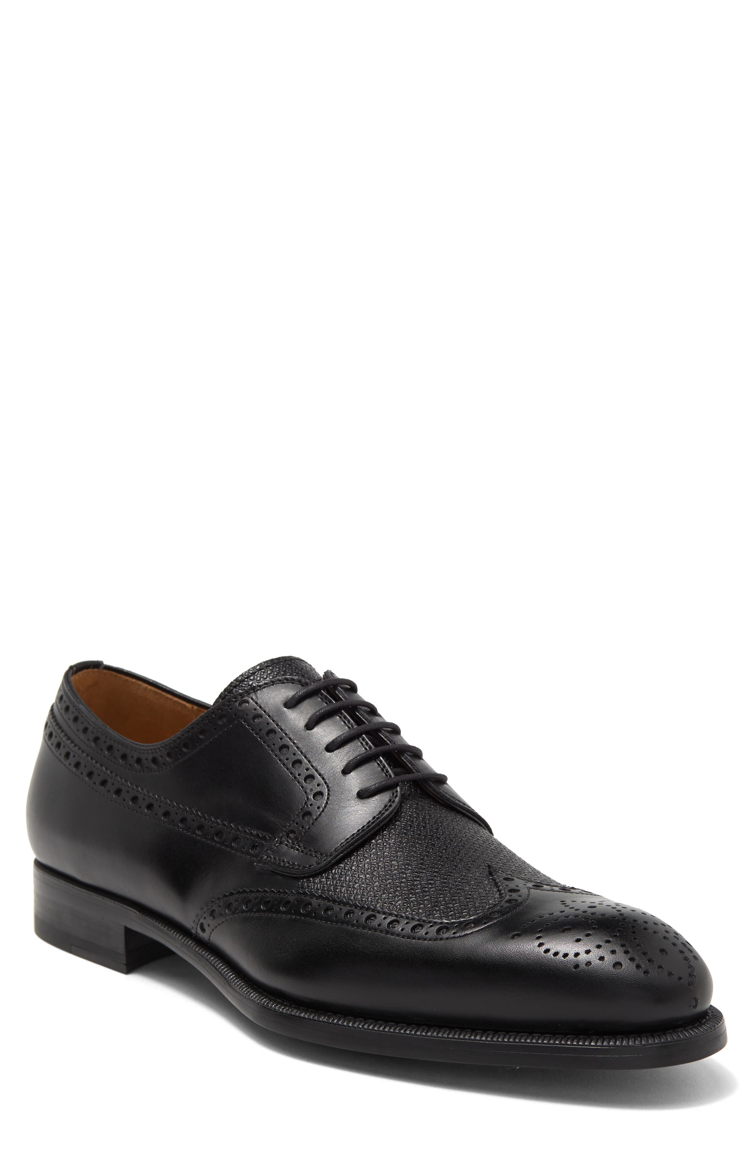 Magnanni Roda II Brogue Wingtip Derby, Main, color, 