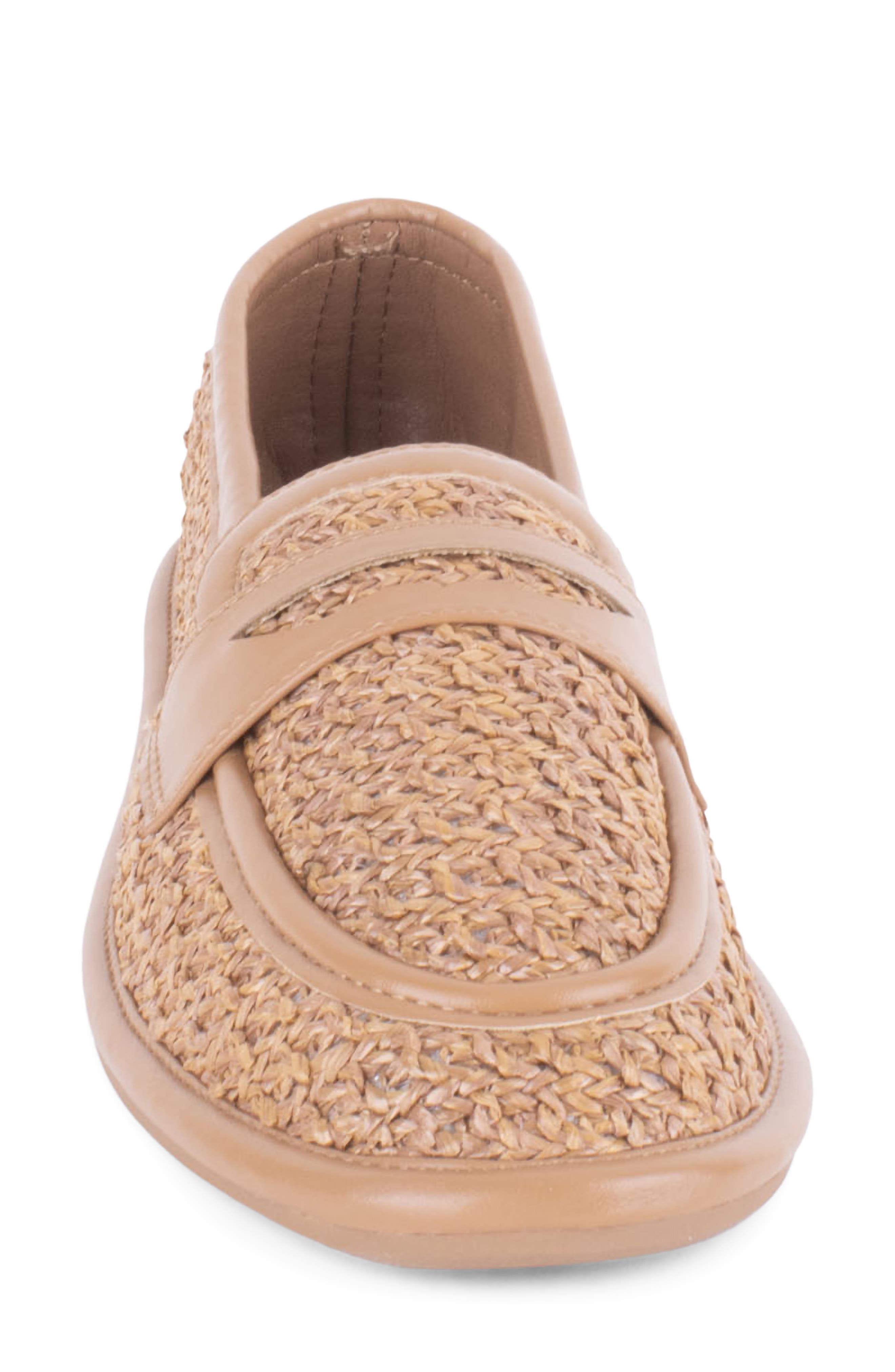 Tahari Meadow Penny Loafer, Alternate, color, Tan