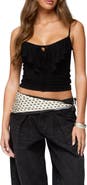 EDIKTED Jezebel Ruffle Camisole