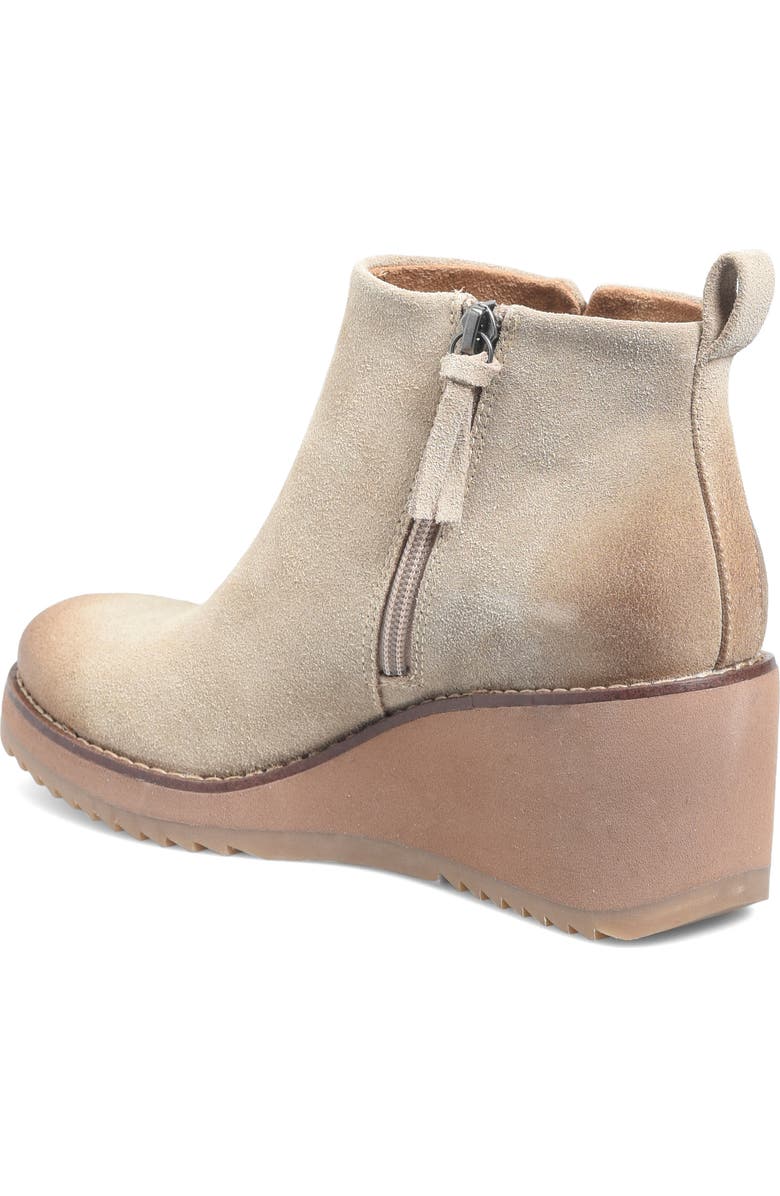 Söfft Eden Wedge Bootie, Alternate, color, Dune