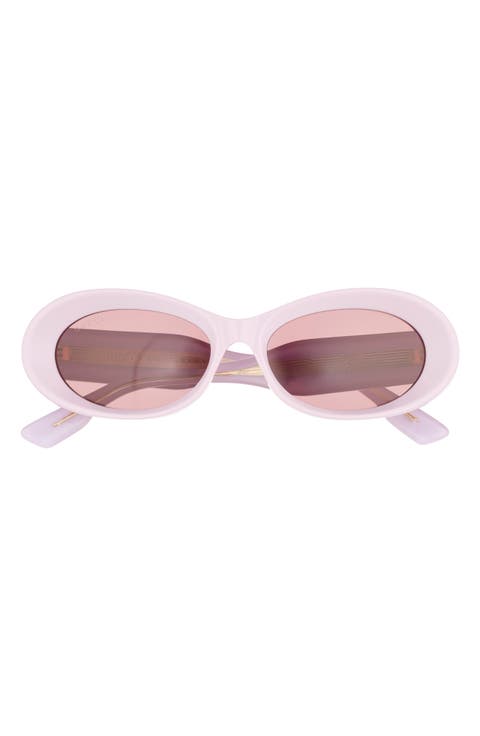 54mm Oval Sunglasses