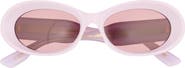 Gucci 54mm Oval Sunglasses