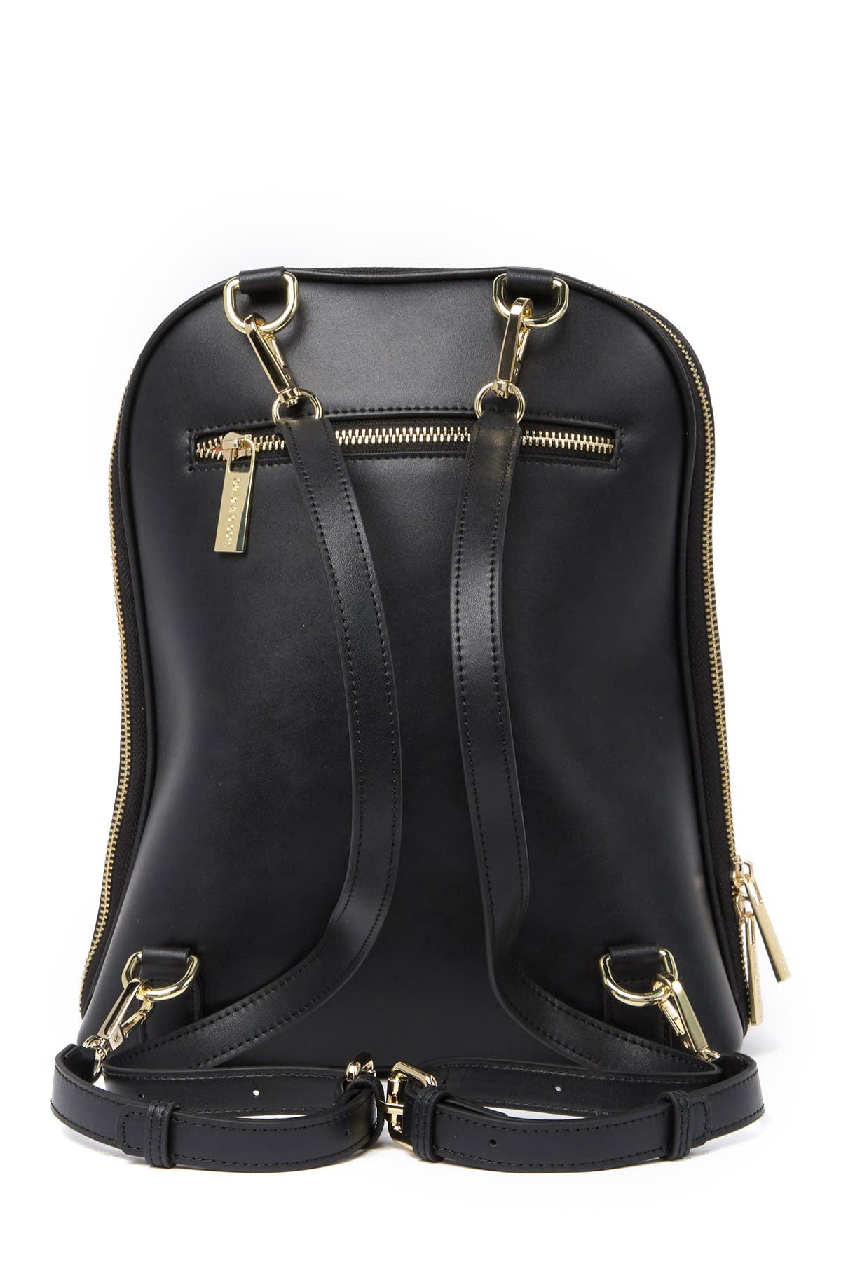 5th Ave Leather Backpack, Alternate, color, BLACK
