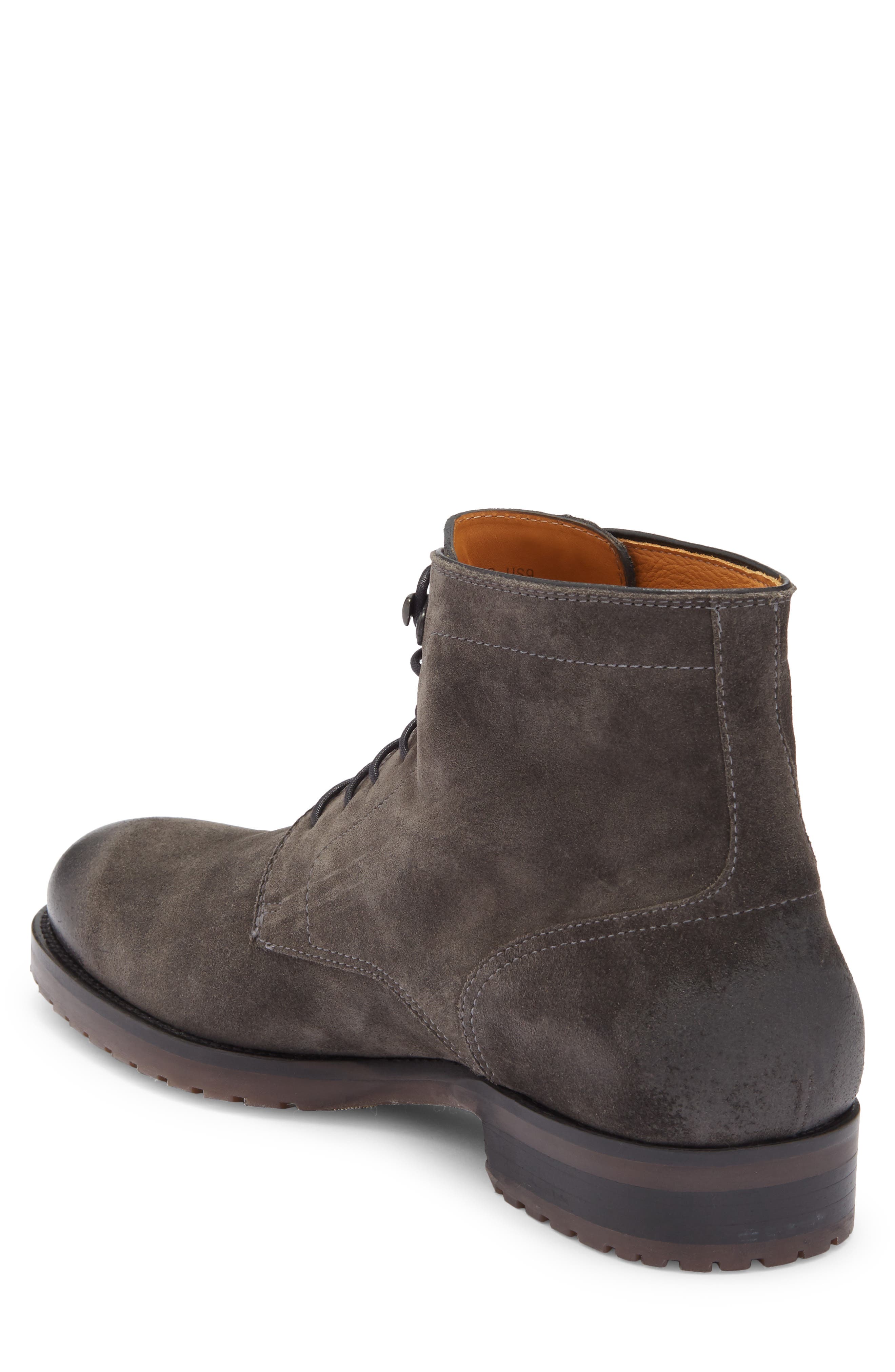 Magnanni Kam II Boot, Alternate, color, Grey Oiled Suede