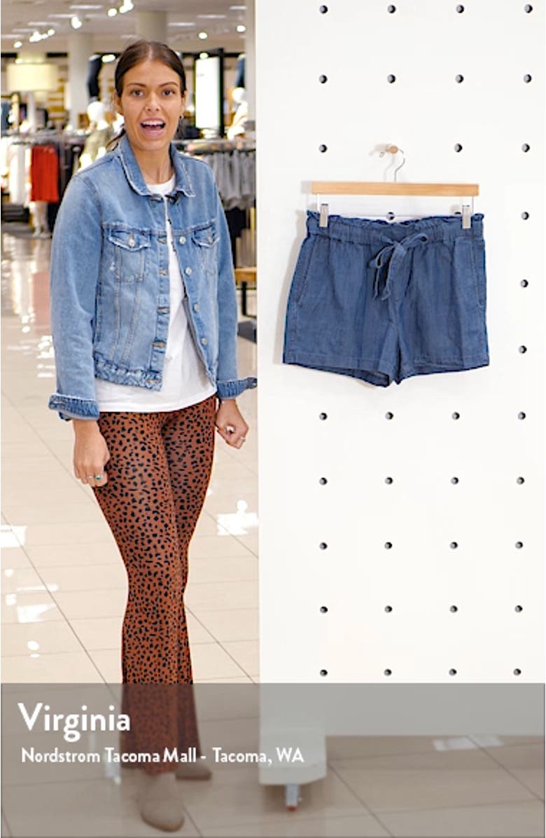 Paperbag Waist Shorts, sales video thumbnail