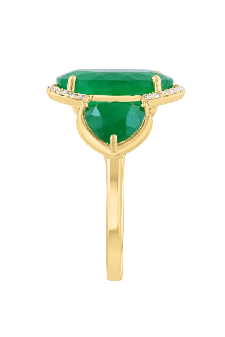 Jade & Diamond Ring, Alternate, color, GREEN