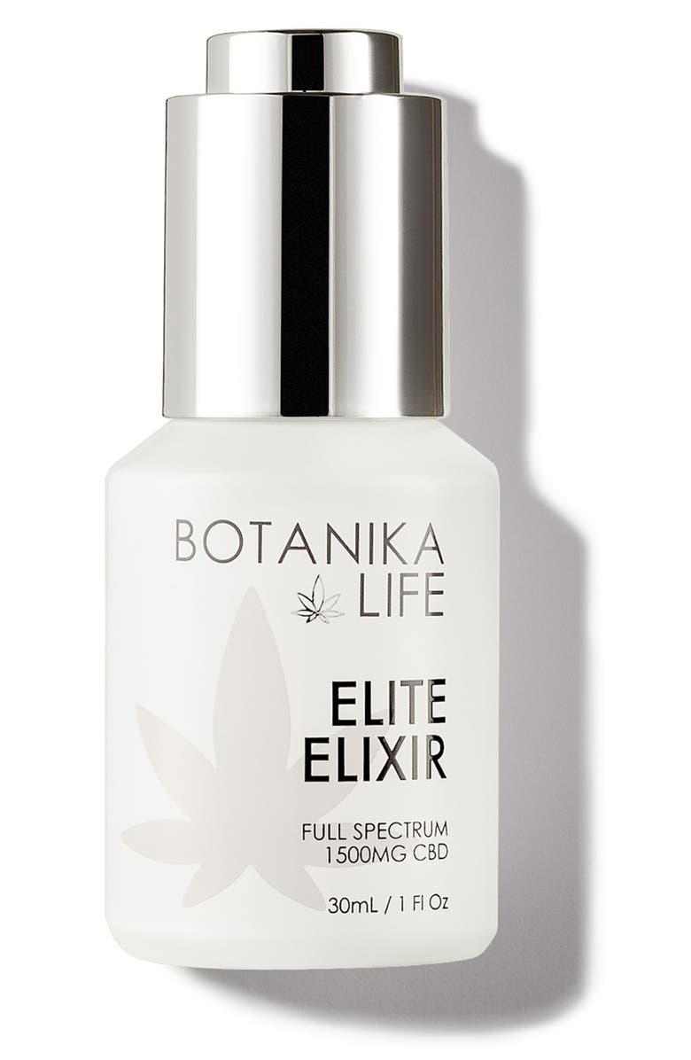 Botanika Life Full-Spectrum CBD Elite Elixir, Main, color,