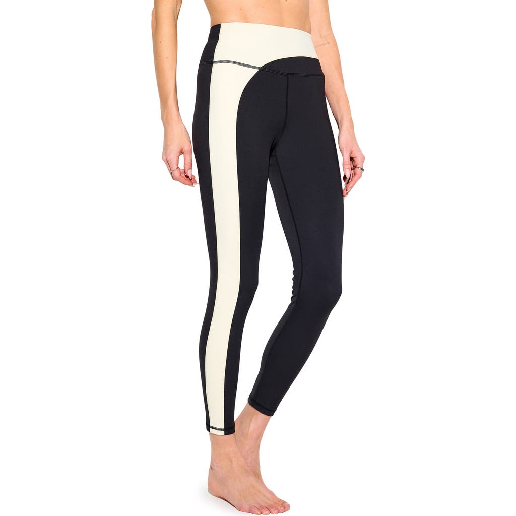 Spiritual Gangster Skye High Waist 7/8 Leggings In Black