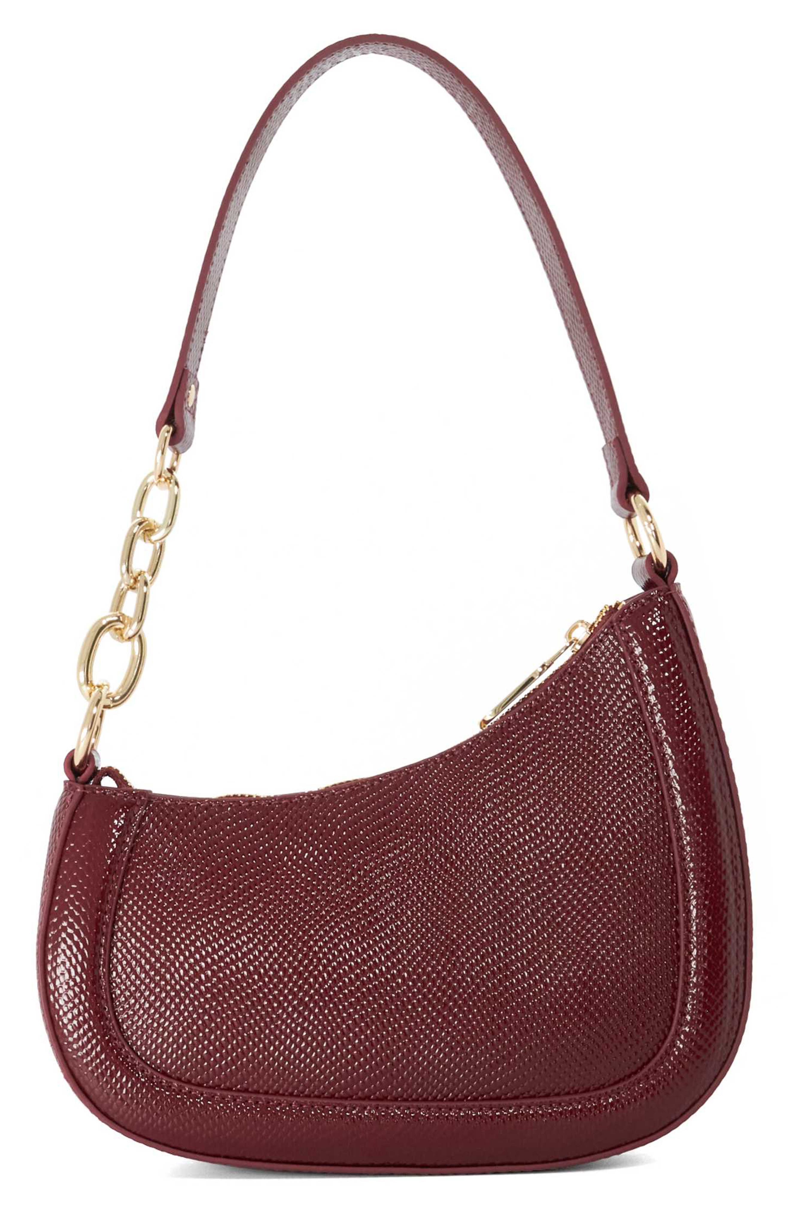 Direction Shoulder Bag, Alternate, color, BURGUNDY