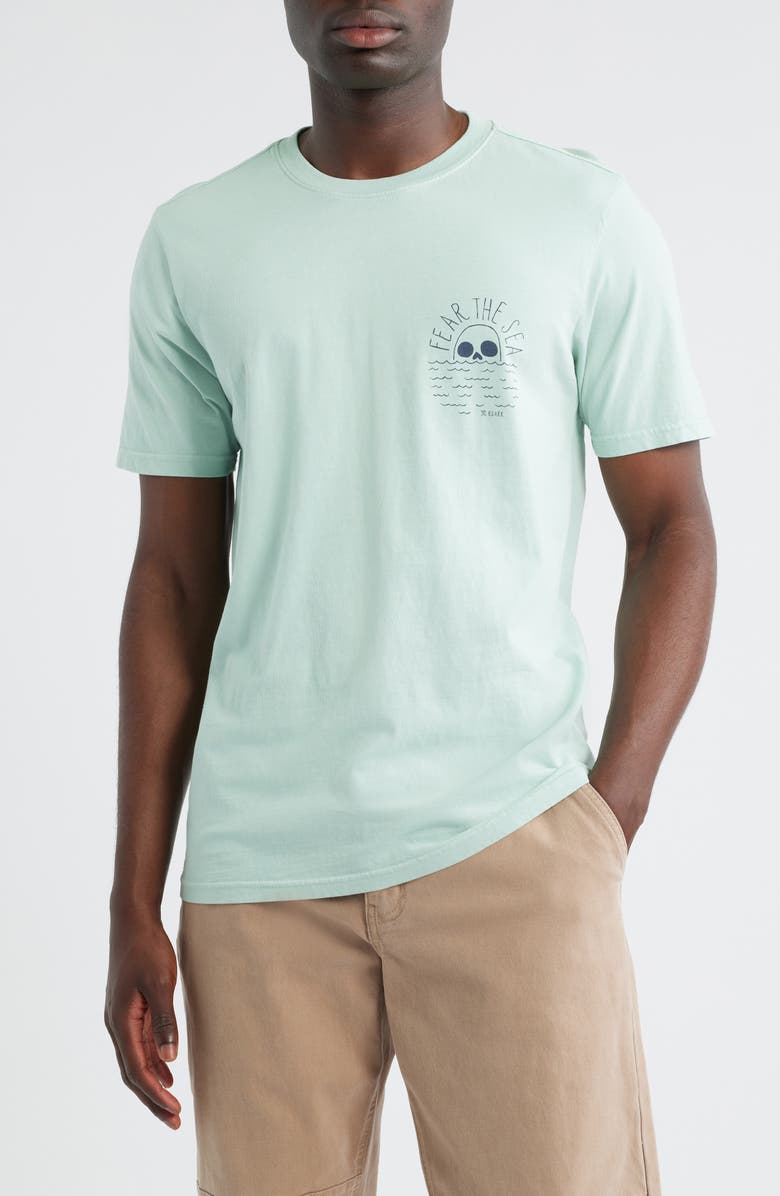 Roark Fear the Sea Graphic T-Shirt, Main, color, Harbor