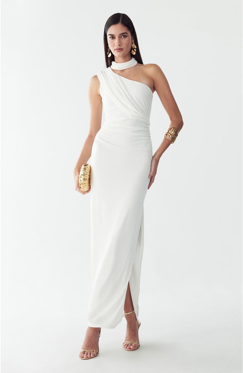 BWLDR Annie Maxi Dress, Alternate, color, White