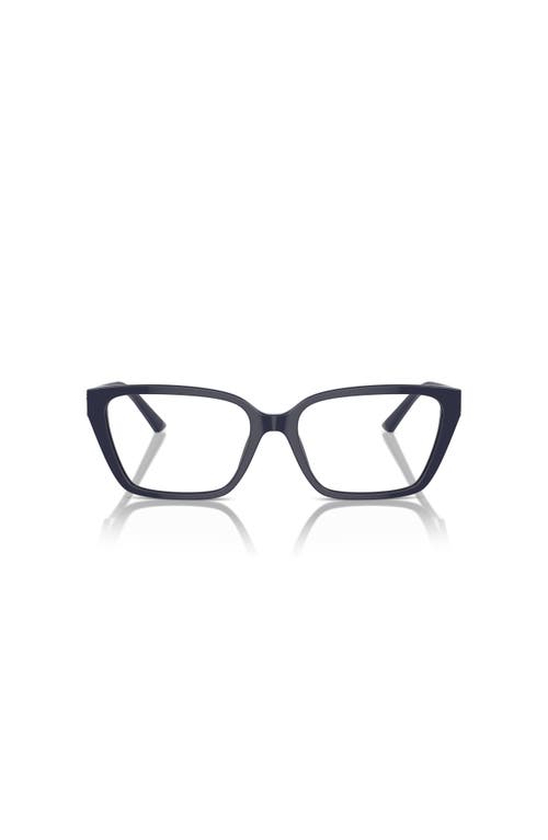 Jimmy Choo 53mm Cat Eye Optical Glasses In Blue